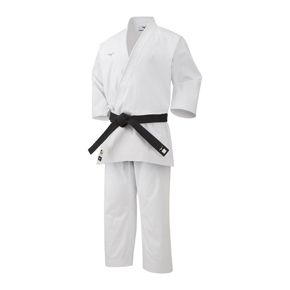 Panske Karategis Mizuno Kime Biele Vypredaj JUXW85927